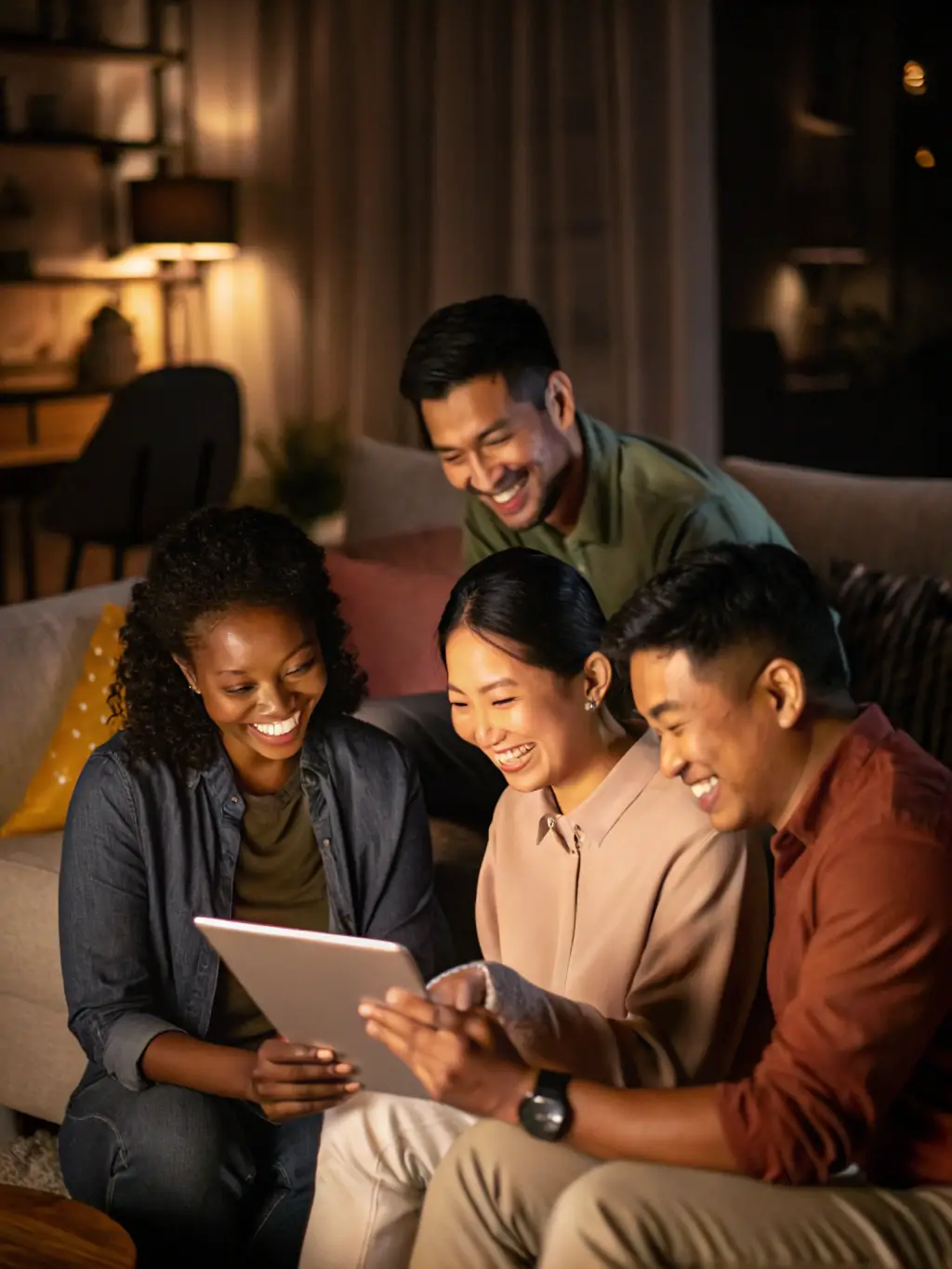 A diverse group of individuals reviewing dental and vision insurance options with a Health Link Agency agent in a bright and welcoming office.